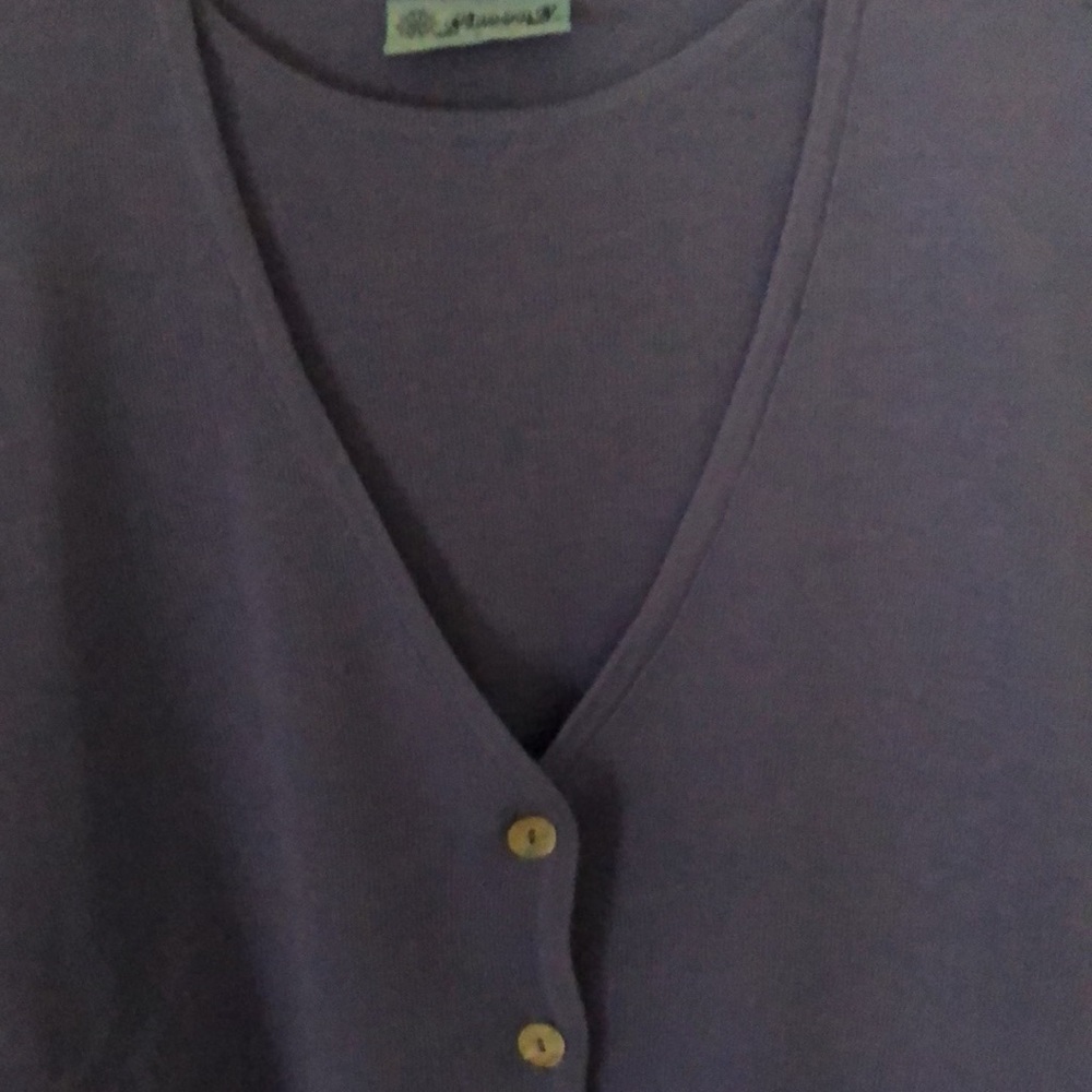 Copy Simons two piece sweater set in cobalt blue size L - Picture 2 of 10